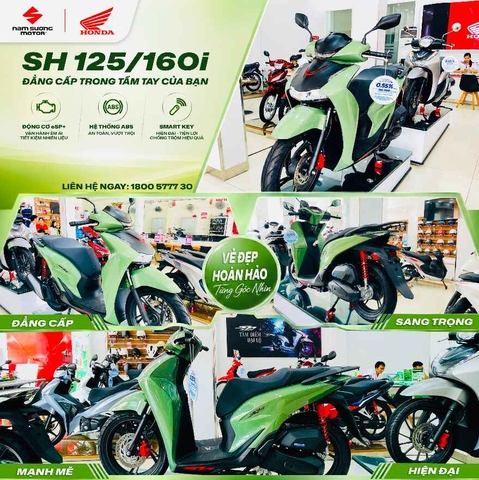 ✨ SH125i/160i – ĐẲNG CẤP TRONG TẦM TAY CỦA BẠN ✨