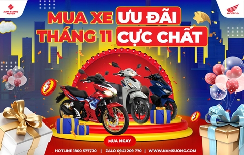 🎉MUA XE THÁNG 11 – ƯU ĐÃI CỰC CHẤT