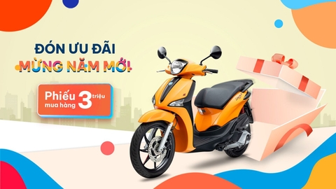 Chào 2024 cùng Ưu Đãi như ý từ Piaggio!!!​