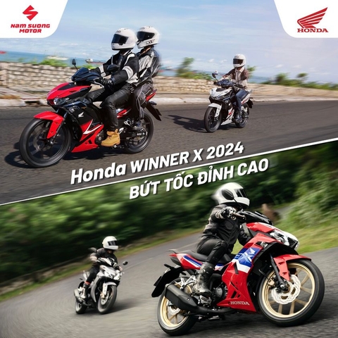 Honda Winner X 2024 - LINH HOẠT THỂ THAO, BAO MỌI CUNG ĐƯỜNG