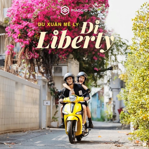 Du xuân mê ly cùng hành trình tươi trẻ với Liberty 🥳