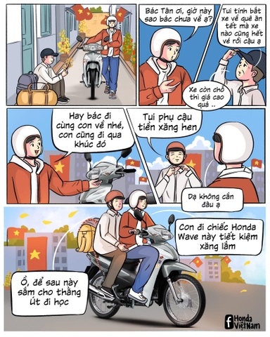 WAVE ALPHA CHỞ NGÀN YÊU THƯƠNG VỀ NHÀ