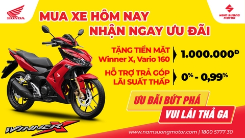 🎁 MUA XE HÔM NAY, NHẬN NGAY ƯU ĐÃI