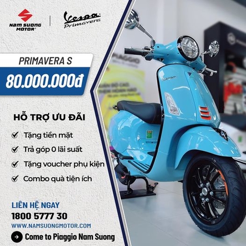 🌷SẮM VESPA "QUÀ RỰC RỠ, KHÔNG THỂ BỎ LỠ"