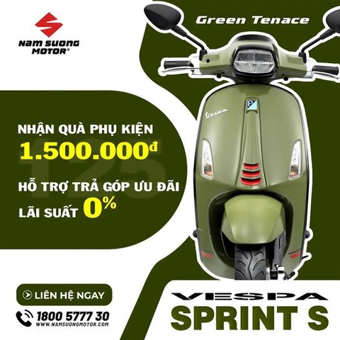 Đến Piaggio Nam Sương ⇢ Sắm Vespa/ Piaggio ⇢ Nhận ngay quà tặng phụ kiện ✨