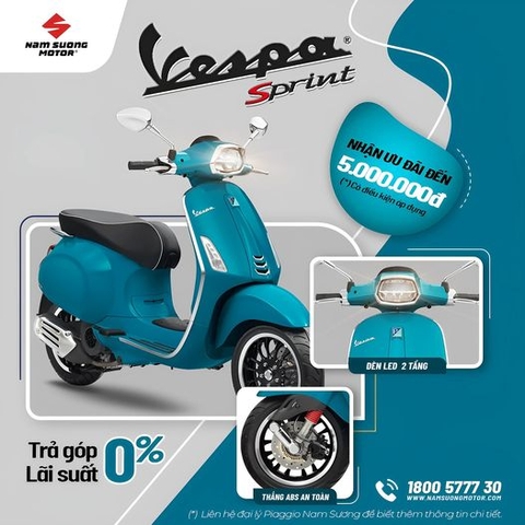 ‼️ Chương trình sinh nhật của Piaggio Nam Sương đang diễn ra Chỉ còn 03 ngày, đừng bỏ lỡ nhé!