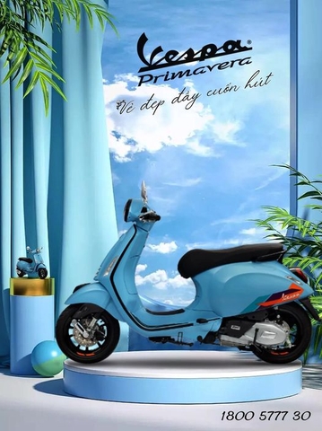 Sắm Vespa Primavera nhận quà tặng phụ kiện trị giá 1.500.000đ💥