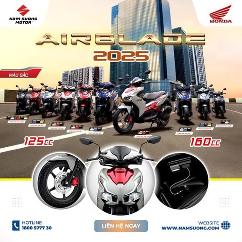 HONDA AIRBLADE 2025 - KHÍ CHẤT LÀM NÊN BẢN LĨNH 🔥🔥🔥