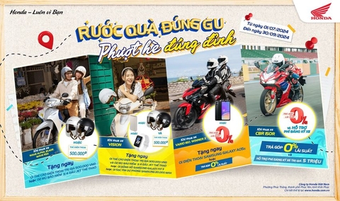 Chương trình khuyến mại "Rước quà đúng gu, phượt hè đúng đỉnh" chính thức triển khai từ ngày 1/7/2024 đến hết ngày 30/9/2024 tại hệ thống HEAD Nam Sương.