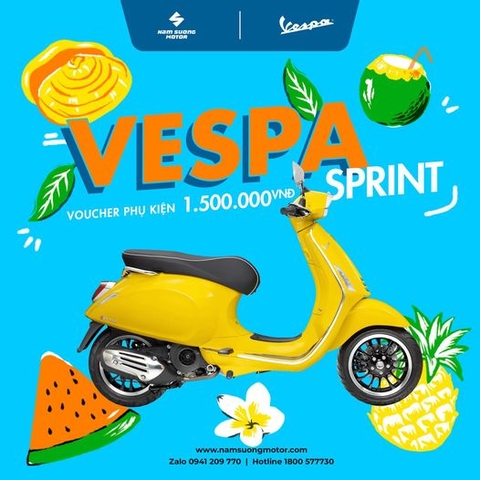 🎁 Rước xe sang - Rinh quà chất với Ưu đãi dành riêng khi Quý Khách mua xe Vespa/Piaggio tại Piaggio Nam Sương
