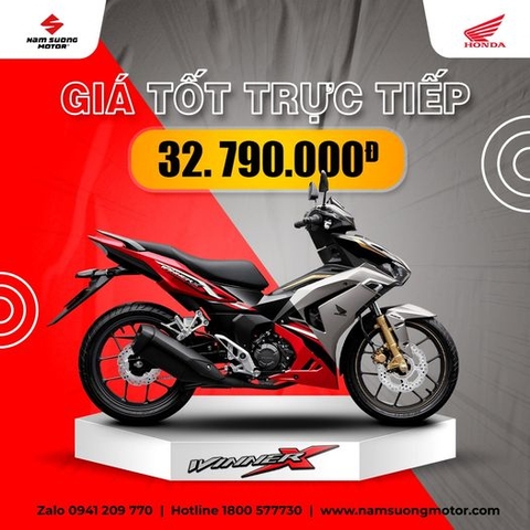 🔊 Ưu đãi mới GIÁ TỐT - TRỰC TIẾP dành cho dòng xe Winner X 2024 chỉ tại HEAD Nam Sương!