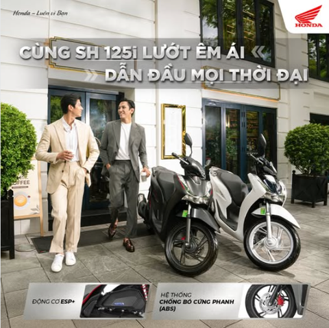 CÙNG SH125i LƯỚT ÊM ÁI - DẪN ĐẦU MỌI THỜI ĐẠI​