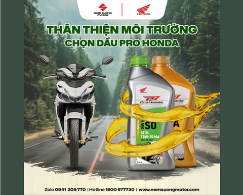Bạn có biết vì sao dầu Pro Honda lại được tin dùng không?