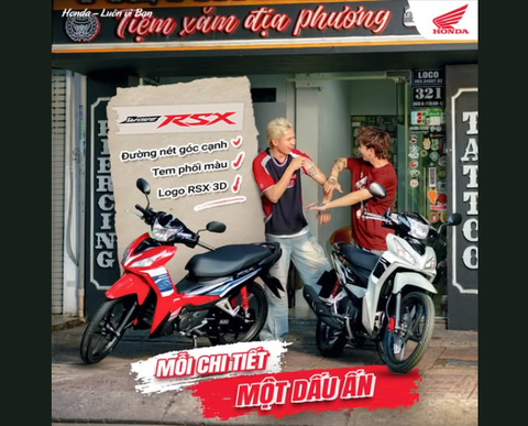 Phong cách Wave RSX FI 2026: Mỗi chi tiết – một dấu ấn