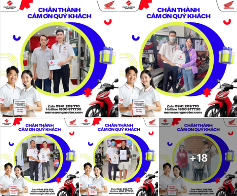 🔥NAM SƯƠNG MOTOR - CHÂN THÀNH CẢM ƠN QUÝ KHÁCH🔥