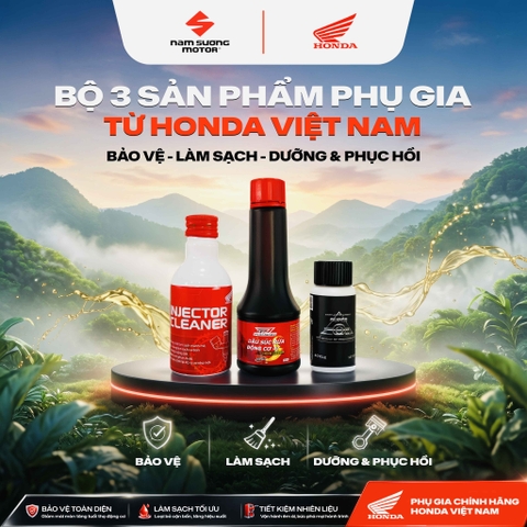 🔎 Giới thiệu bộ 3 sản phẩm phụ gia giúp bảo vệ, làm sạch, dưỡng và phục hồi động cơ xe ⚙️