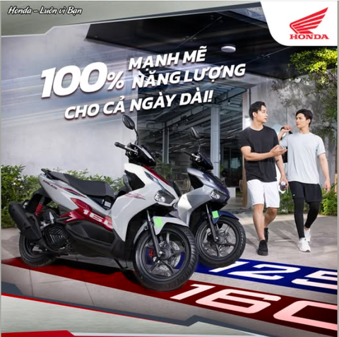Air Blade 125/160 - ĐỈNH ĐẠC TỪ KHÍ CHẤT!