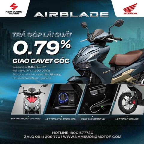 AIR BLADE - MẪU XE TAY GA THỂ THAO TẦM TRUNG HÀNG ĐẦU 🔥