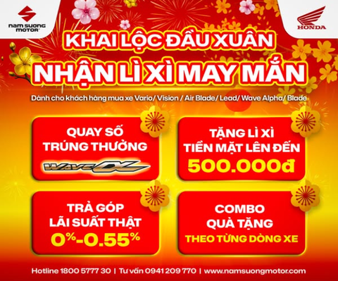 🎁 KHAI LỘC ĐẦU XUÂN –  LÌ XÌ MAY MẮN 🎁