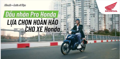 PRO HONDA – GIẢI PHÁP TỐI ƯU CHO ĐỘNG CƠ XE HONDA