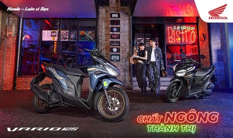 Honda Việt Nam giới thiệu Vario 125 hoàn toàn mới - Chất ngông thành thị