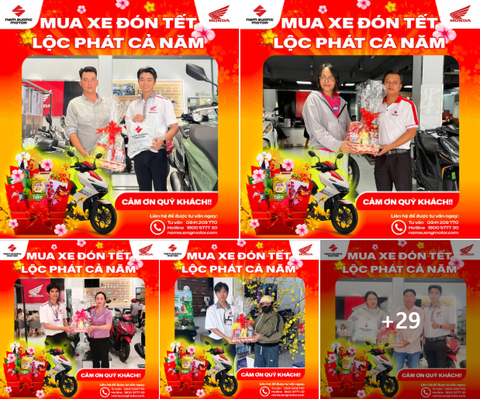 🎋Tuần đầu tiên của Series "LÊN XE ĐÓN TẾT – LỘC PHÁT CẢ NĂM" đã trôi qua với không khí náo nhiệt. Trân trọng cảm ơn các Quý Khách hàng đã đến ủng hộ hệ thống HEAD Nam Sương 🎉