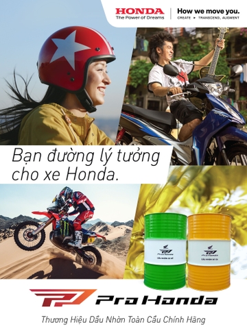 Pro Honda khuyến khích khách hàng sử dụng Dầu phuy tại HEAD Nam Sương để góp phần bảo vệ môi trường và xây dựng một tương lai bền vững.