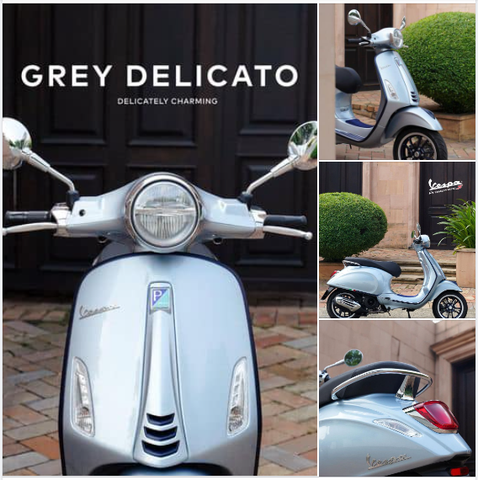 💟Vespa Primavera - Grey Delicato