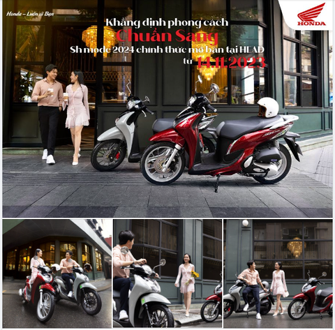 CHÍNH THỨC MỞ BÁN SH MODE 125CC MANG PHỐI MÀU MỚI NỔI BẬT, TINH TẾ TRÊN TỪNG CHI TIẾT