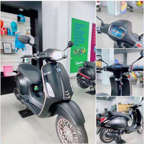 VESPA SPRINT S TFT NERO SEDUCENTE - CUỐN HÚT TỪ ÁNH NHÌN ĐẦU TIÊN