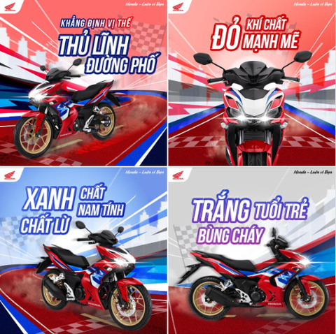 Honda Winner X Phiên bản Thể thao Mới - Khẳng định vị thế thủ lĩnh đường phố