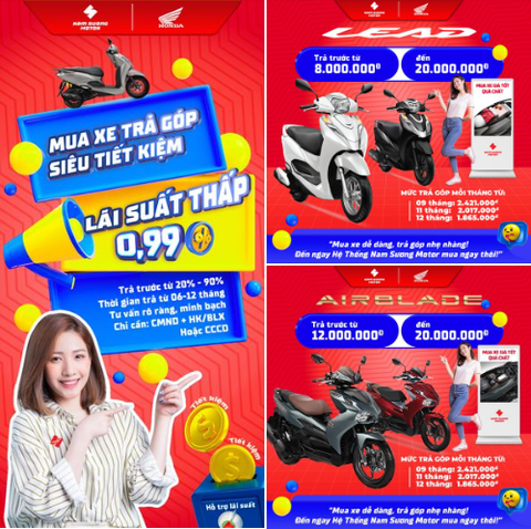 MUA XE TRẢ GÓP SIÊU TIẾT KIỆM