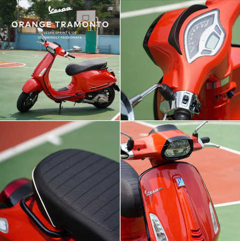 Vespa Sprint S 125 - một tuyệt tác đến từ nước Ý, toát lên vẻ đẹp hoàn mỹ, cho bạn cái nhìn toàn cảnh về một dòng xe tay ga với những vẻ đẹp hoàn hảo vượt thời gian.
