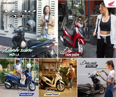 ĐẸP SỐNG ĐỘNG CÙNG 5 PHIÊN BẢN MÀU - LEAD ABS 2025