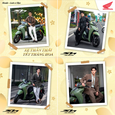 XE THẦN THÁI, TẾT THĂNG HOA​ - SH350i🌟