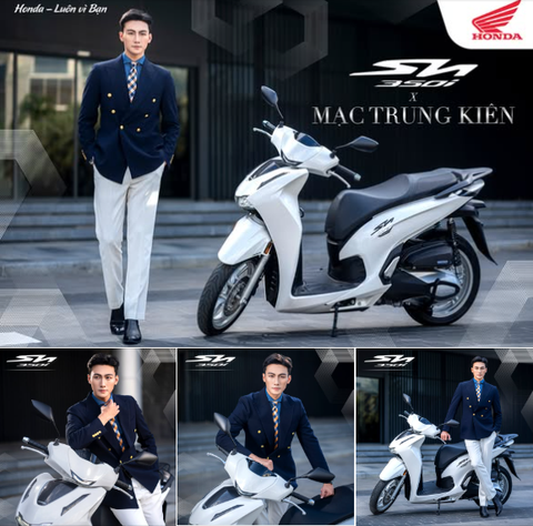 MẠC TRUNG KIÊN TÁI ĐỊNH NGHĨA SỰ SANG TRỌNG​ VỚI SH350i
