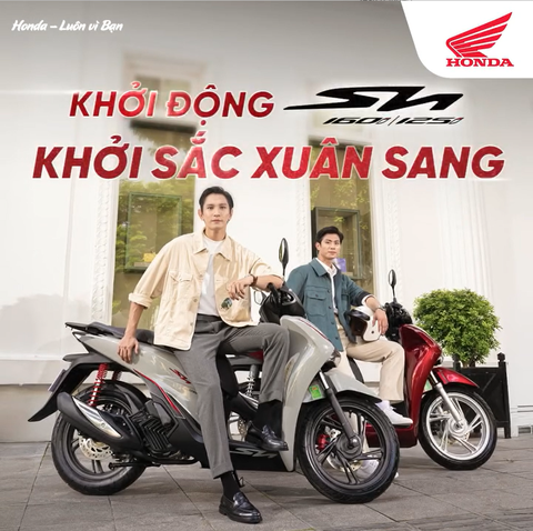 KHỞI ĐỘNG SH - KHỞI SẮC XUÂN SANG​ VỚI SH125i/160i