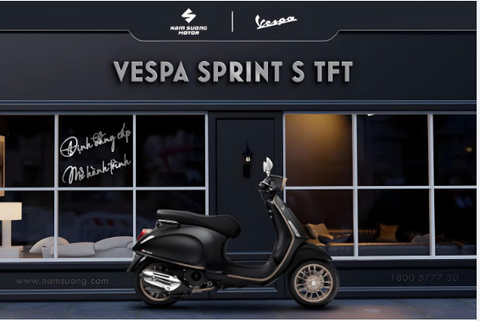 VESPA SPRINT S TFT 125/150 - ĐỊNH ĐẲNG CẤP, MỞ HÀNH TRÌNH