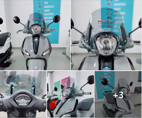 ✨GRIGIO MATERIA VỚI PHỤ KIỆN KÍNH CHẮN GIÓ SIÊU CHẤT