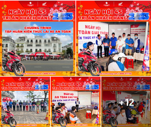 HEAD Nam Sương xin chân thành cảm ơn Quý Khách đã đến tham gia Chương trình Tri Ân Khách Hàng và buổi tập huấn kiến thức giao thông, kỹ năng lái xe an toàn ngày 14/01/2023.