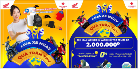 MUA XE NGÀY- QUÀ TRÀN TAY Tại Nam Sương!