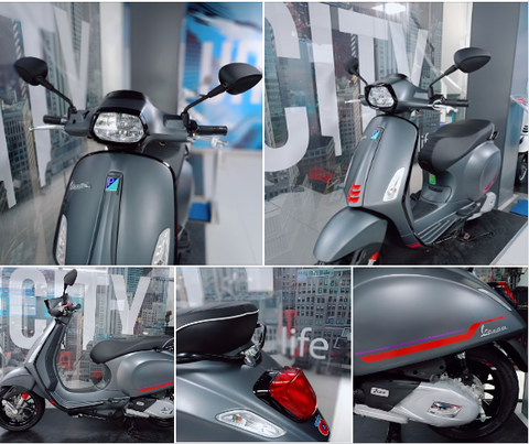 🏍️🌿Thỏa mãn đam mê thể thao, tiết kiệm nhiên liệu và thân thiện môi trường với Vespa Sprint S 125/150cc!