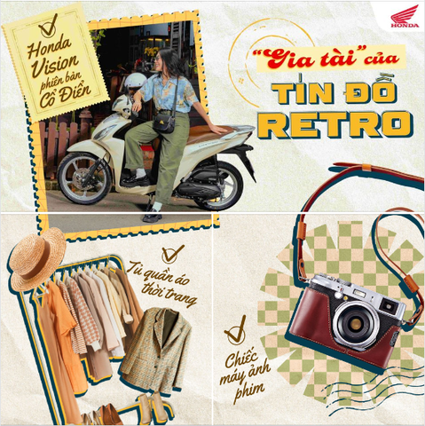 ‘GIA TÀI’ CỦA TÍN ĐỒ RETRO