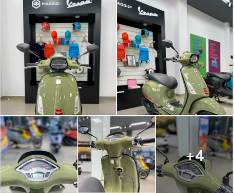 🟢 Vespa Sprint S 125cc - Một mẫu xe tay ga thể thao, năng động và hiện đại