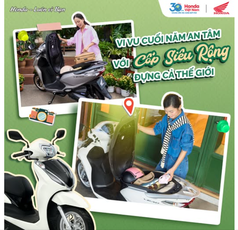 VI VU CUỐI NĂM AN TÂM VỚI CỐP ‘SIÊU RỘNG’ ĐỰNG CẢ THẾ GIỚI