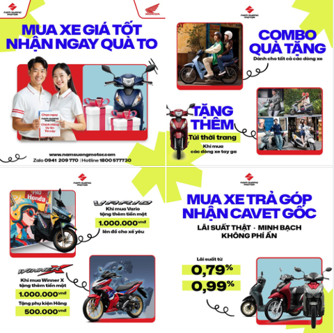 🔥 MUA XE GIÁ TỐT NHẬN NGAY QUÀ TO 🔥 Áp dụng từ ngày 1/3 - 31/3/2025