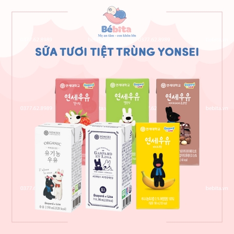 SỮA TƯƠI TIỆT TRÙNG YONSEI