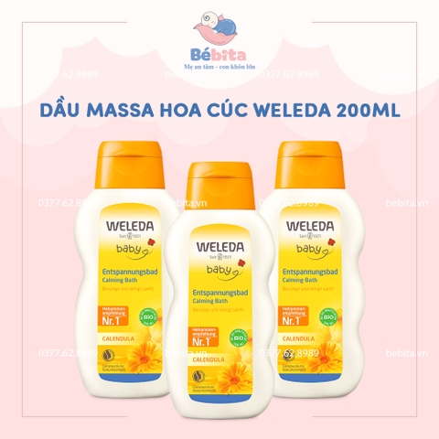 DẦU MASSA HOA CÚC WELEDA 200ML
