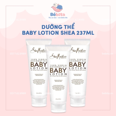 DƯỠNG THỂ BABY LOTION SHEA 237ML