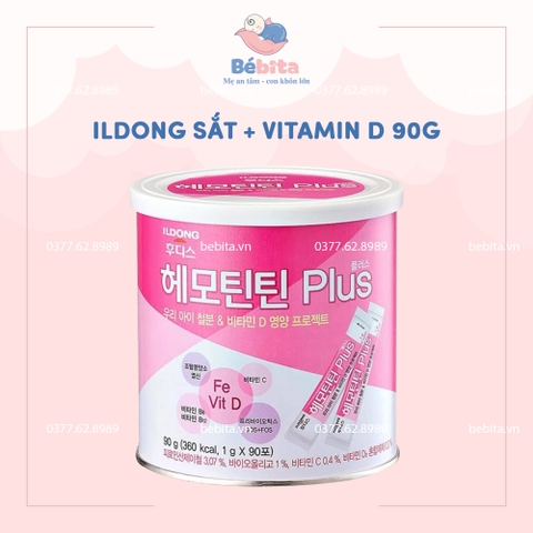 ILDONG SẮT + VITAMIN D 90G